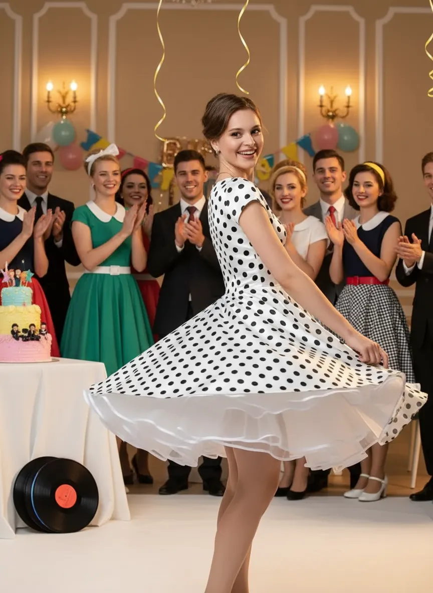 День рождения в платье стиляг от Vintage Trend День рождения в платье стиляг от Vintage Trend